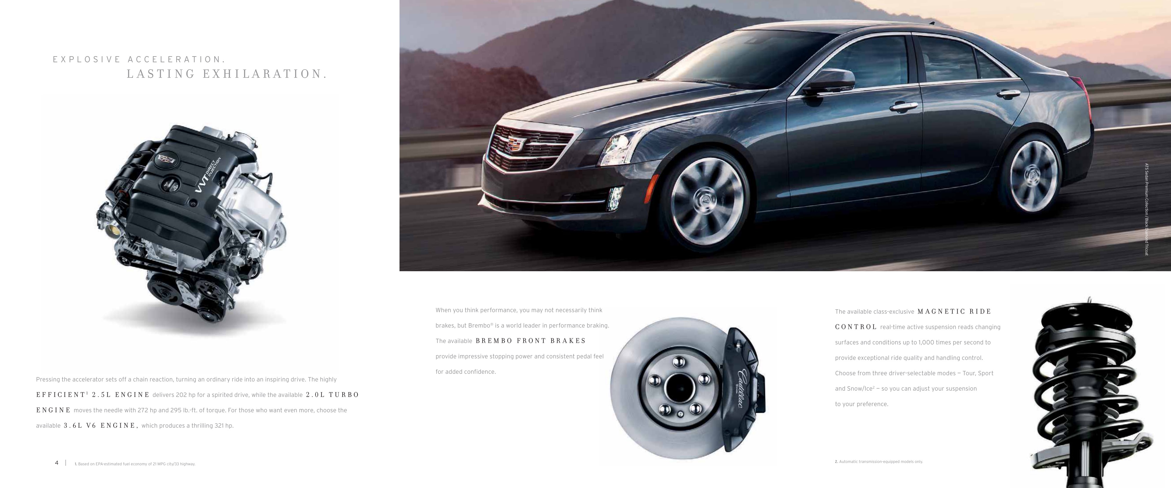 2015 Cadillac ATS Brochure Page 20